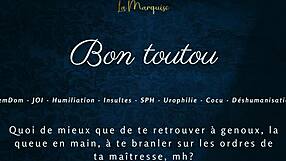 french femdom joi with european humiliation and jerk off instructions