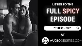 Desperate milf wife takes big cock creampie while husband watches in amateur cuckold humiliation fuck