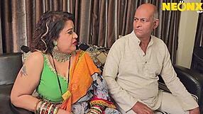 i feel so connected as chubby desi bahu shares intimate moments with old sasur ji