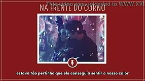 giving it up right in front of the cuckold hubby