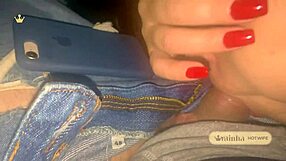 Amateur Latina Wife Gives Husband Blowjob In Cinema