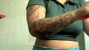 Do you like how I show off my swollen big pussy while flashing it in exhibitionist style?