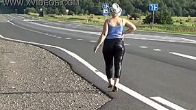 Big Ass In Leather Leggings