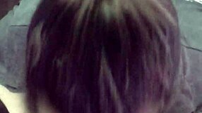 i love how she deepthroats my whole cock sloppily before i head to work