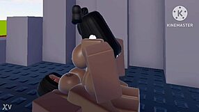 Ebony lesbians play together part 1