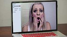 i watched through webcam as my boyfriend cheated with ashley adams and jessy jones, his monster cock deep in her squirting shemale pussy