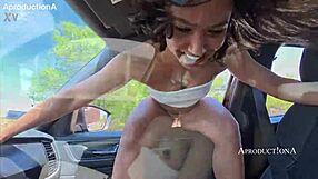 two latinas getting wild in my new car soon