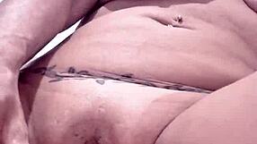 Blonde Latina Milf With Buttplug And Dildo Flashing Ass In Solo Exhibitionist Play