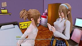 Harem Hotel Episode 343 With Steamy Game Action In Luxurious Setting!