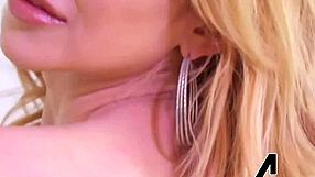 Harmony Marquise nympho rides with big clit and wet pussy