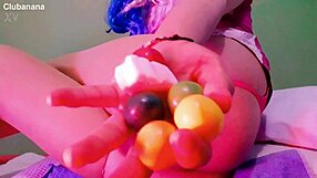 Watch this promo trans eating sweets with her fat ass - Maddy Diamond