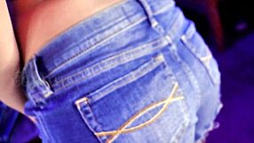 pretty redhead latina with small tits hints at rough dildo play in her tight wet pussy for creampie orgasm