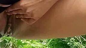 i got so turned on masturbating in the river without realizing a sneaky voyeur watched everything