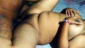 Indian housewife Heena Bhabhi bends over for intriguing doggy style anal quickie with big cock husband