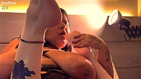 Beautiful Feet Await Tickling In A Playful And Intriguing Setup