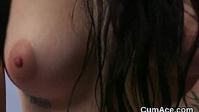 Flirty Hottie Gets Sperm Load On Her Face Gulping All The Load! Want To Swap Cum With Me?!