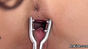 Peculiar Lezzie Dolls Fist Fucking Pink Quims and Butt Holes