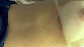 Caught Brazilian taking shower and went down on bareback pussy eating