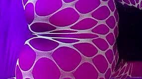 curvy peruvian amateur bent over in interracial doggystyle action