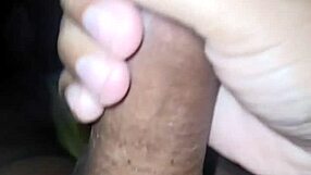 In this homemade solo video, a guy relaxes with some techno music while masturbating