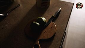 I Feel So Aroused By Naked Cooking With Hairy European Housewife And Big Cock In Kitchen