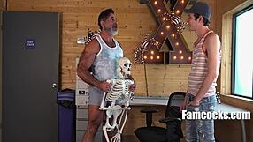 Fun Ghosts Lawson James Enjoys Bareback Blowjob And Rimjob