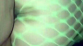 curvy peruvian amateur bent over in interracial doggystyle action