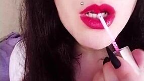 What Happens Backstage with This Cute Brunette Neighbor in a Dirty Uniform Setup?