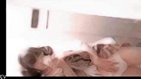 i see my amateur japanese shemale self in the mirror during gentle solo play time.