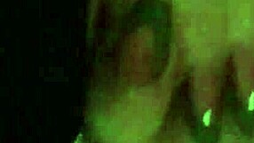 Hey, this married slut is blindfolded and desperately hiding her face while giving deepthroat head to avoid getting caught