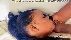 i can't believe how brutal this spanking and humiliation feels on my big ebony ass...