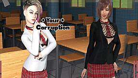 Lesbian superhero dives into wet shaved pussy licking and cunilingus in hairless action