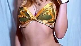 bonneyuwu slips into a leia star wars cosplay outfit for some cute solo fun