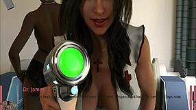 Lesbian superhero dives into wet shaved pussy licking and cunilingus in hairless action