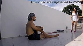 Madame Suggests Breaking That Big Cock On The Job Site