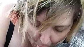 Bbw Wife Liz Delivers Roadside Blowjob Thrill!