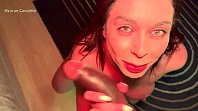 BBC Negro Fode Intensamente Hardcore Porno Star Luiza Marcato In Interracial Creampie Scene