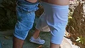 Hey, check out this Colombian couple's rough anal creampie in abandoned house outdoor fuck