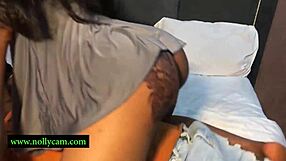 Horny classmate visits to pick up her notebook but ends up riding my hard cock wildly