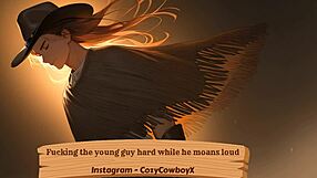 Fucking The Young 18+ Guy Hard With Moans Until He Reaches Orgasm From Boyfriend Erotic Sex