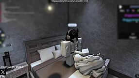 quietly bending over to fuck a fan on the bed with wet cowgirl riding