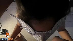 latina swinger couple enjoys deepthroat then anal creampie with cum dripping out
