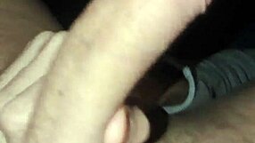 Monster Cock Guy Strokes His Huge Dick Vigorously While Watching Steamy Porn Clips in Homemade Solo Session.