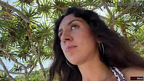 i got hot cum on ma face walkin that crowded public beach