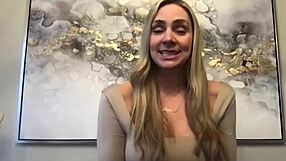 Wow, Check Out JJ - Fresh Blonde Tall Milf Model With Big Tits And Long Legs In Casting Interview!