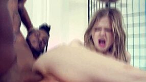 angry girlfriend paisley porter calms down from cock in her ass - blacksonblondes