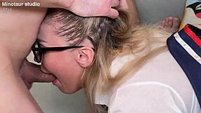 Are you ready for this intense anal fucking of a tattooed whore right on the couch?