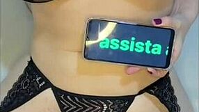 Amateur Brazilian Latina Deepthroats Monster Cock! Wet Blowjob Until Cum in Mouth!