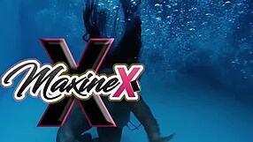 i love how maxine x licks her asian clit after oiling up for squirting orgasm