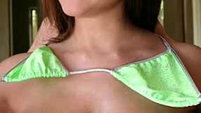 Fantasy joi with american glamour babe erica c in big tits compilation. Babe shows pussy and gives jerk off instructions.